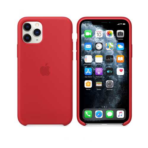 Чехол Silicone Case для Apple iPhone 11 Pro PRODUCT Red (MWY52FE/A) в Билайн