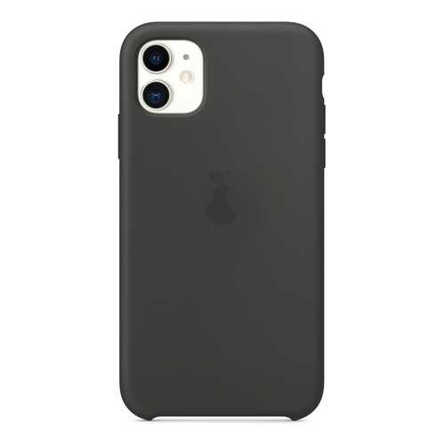 Чехол Silicone Case для iPhone 11 Премиум, черный, SCPQIP11-01-BLAC в Билайн