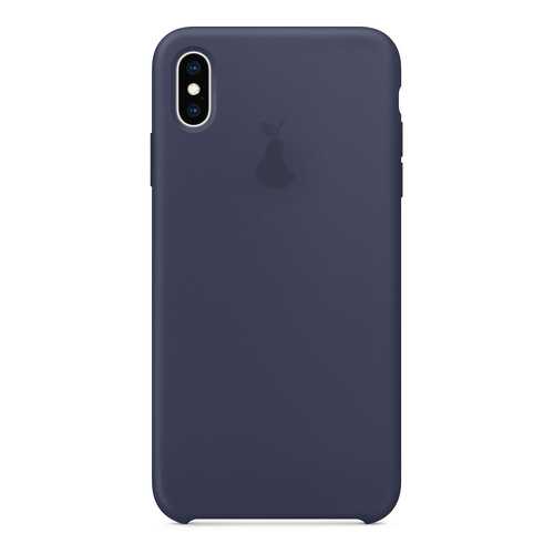 Чехол Silicone Case для iPhone XS Max, Dark Blue, SCIPXSM-08-MIDN в Билайн