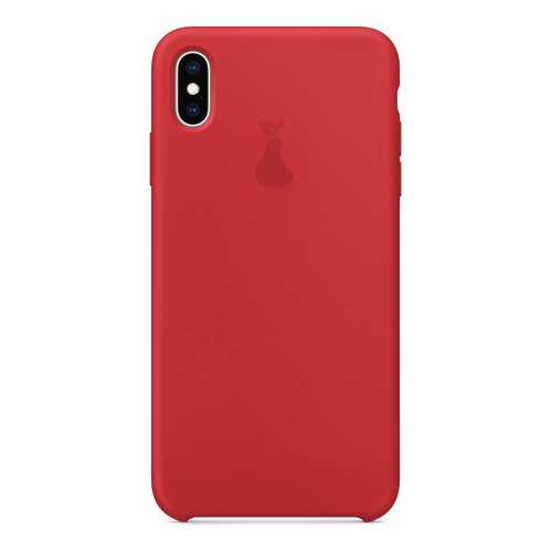 Чехол Silicone Case для iPhone XS Max, красный, SCIPXSM-14-PRED в Билайн