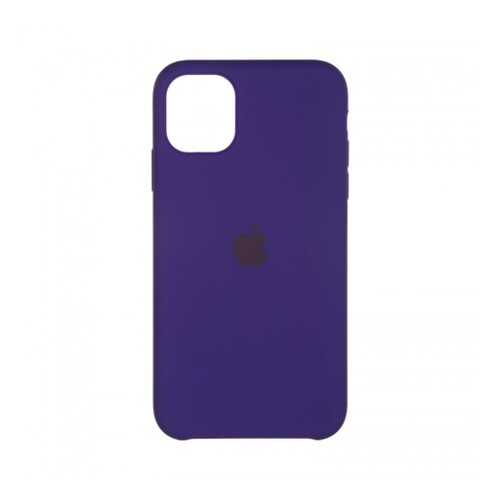 Чехол Silicone Case Lux для iPhone 11 Bright Blue в Билайн