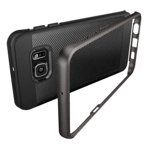 Чехол Spigen Neo Hybrid Carbon для Galaxy S6 Edge+, стальной в Билайн