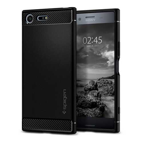 Чехол Spigen Ruggerd Armor black для Sony Xperia XZ Premium / G10CS21968 в Билайн