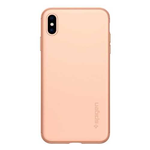 Чехол Spigen Thin Fit 360 (065CS25351) для iPhone Xs Max (Blush Gold) в Билайн
