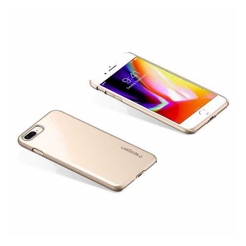 Чехол Spigen Thin Fit для iPhone 8 Plus «розовое золото» в Билайн