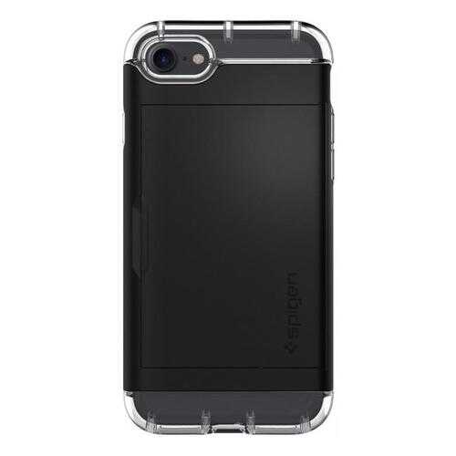 Чехол-визитница Spigen Crystal Wallet для Apple iPhone 7/8 Black (042CS20981) в Билайн