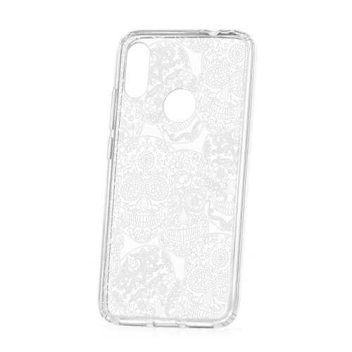 Чехол Xiaomi Redmi Note 7 Kruche Print Skull White в Билайн