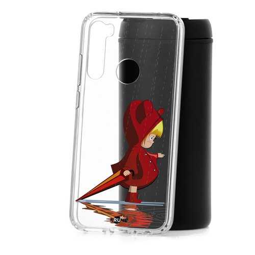 Чехол Xiaomi Redmi Note 8 Kruche Print Девочка с зонтом в Билайн