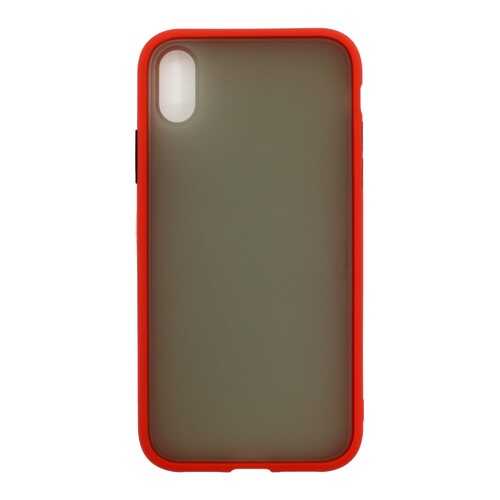 Чехол Zibelino Plastic Matte для Apple iPhone XR Red в Билайн