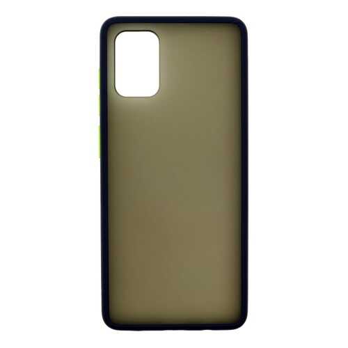 Чехол Zibelino Plastic Matte для Samsung Galaxy A71 (A715) Blue в Билайн