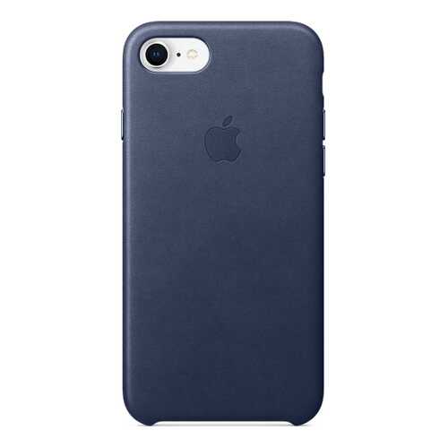 Кейс для Apple iPhone 8 / 7 Leather Midnight Blue (MQH82ZM/A) в Билайн