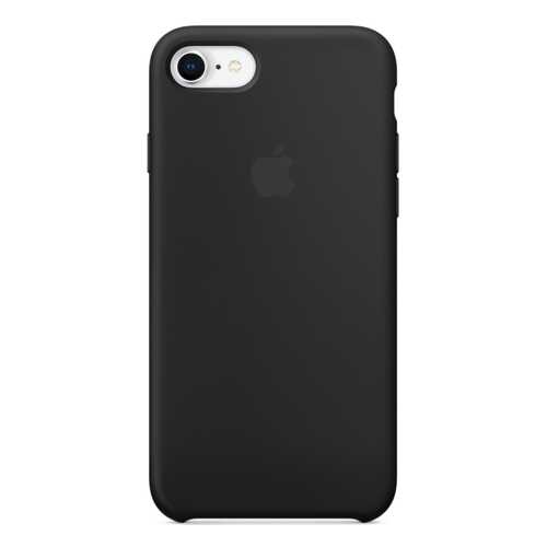Кейс для Apple iPhone 8 / 7 Silicone Case Black (MQGK2ZM/A) в Билайн