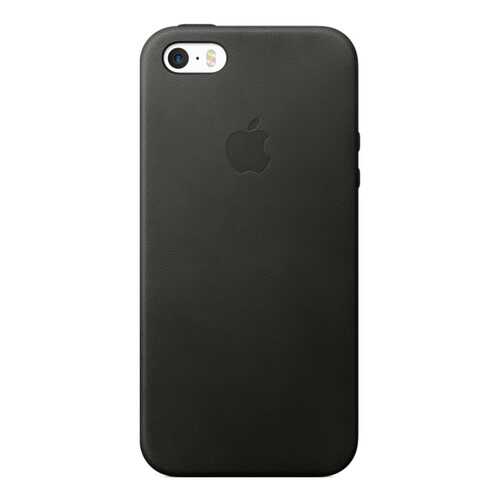 Кейс для Apple iPhone Apple Leather Case Black для iPhone SE (MMHH2ZM/A) в Билайн