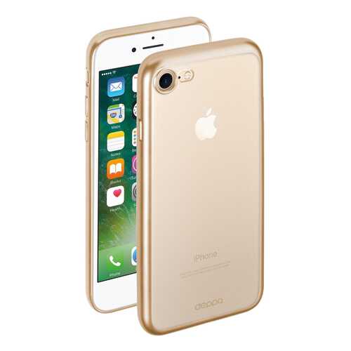 Накладка Deppa Gel Plus для Apple iPhone 7/8 Gold в Билайн