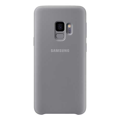 Накладка Samsung Silicone Cover Gray для Galaxy S9 в Билайн