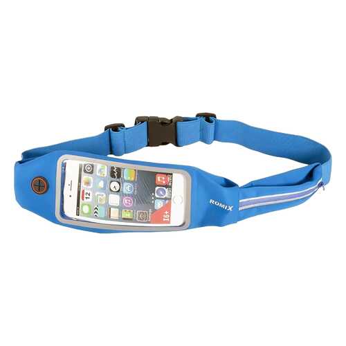 Спортивный чехол Romix Touch Screen Waist Bag (RH16-4,7BLU) для смартфона 4,7 (Blue) в Билайн