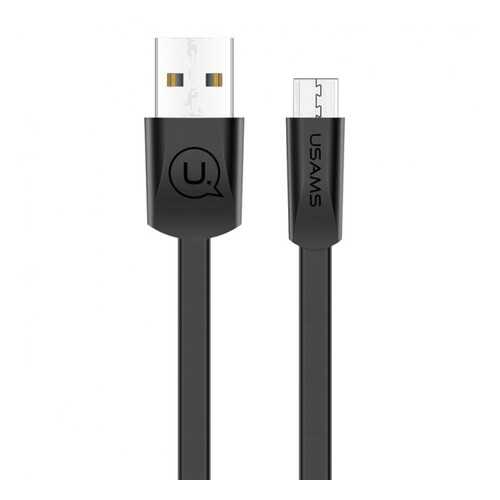 Дата кабель USAMS US-SJ201 microUSB 1.2м Black в Билайн
