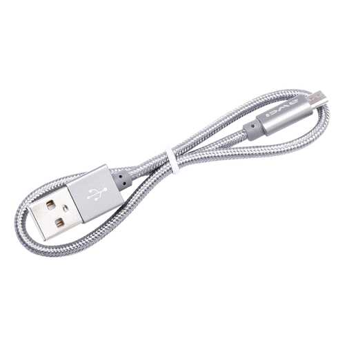 Кабель Awei CL-10 microUSB 0,3м Grey в Билайн
