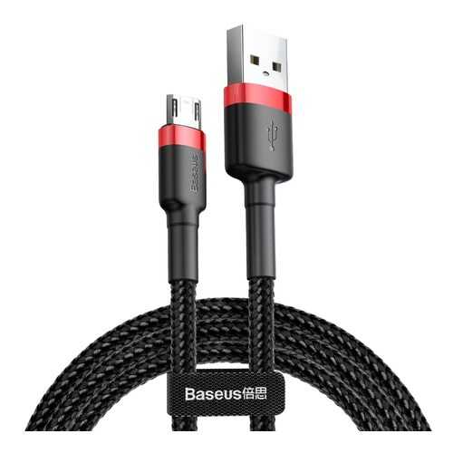 Кабель Baseus Cafule USB - Micro USB 2A 3м Black/Red (CAMKLF-H91) в Билайн
