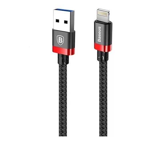 Кабель Baseus Golden Belt Series USB Cable Lightning Black/Red 1.5m в Билайн