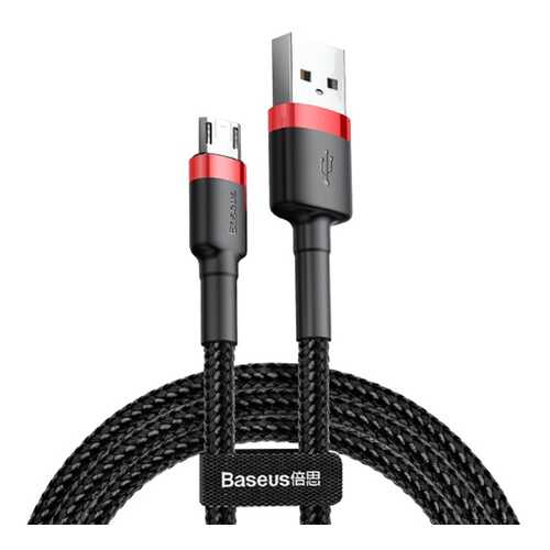 Кабель Baseus microUSB 0.5m Red/Black/Black в Билайн