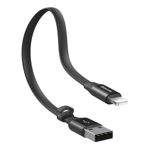 Кабель Baseus Nimble IP Portable Lightning 0,23м Black (CALMBJ-B01) в Билайн