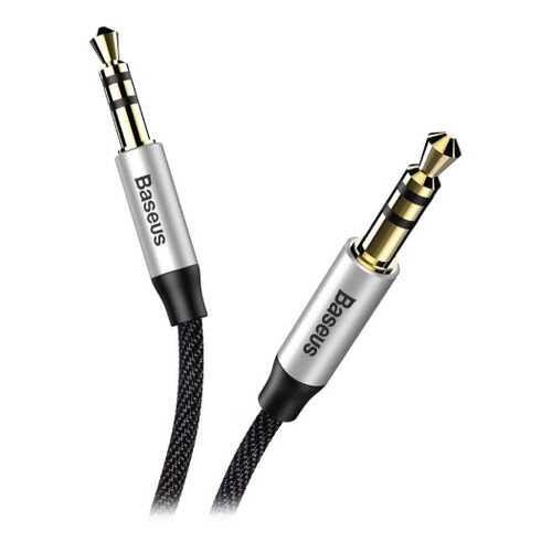 Кабель Baseus Yiven Audio Cable M30 Aux 1.5m Silver/Black в Билайн