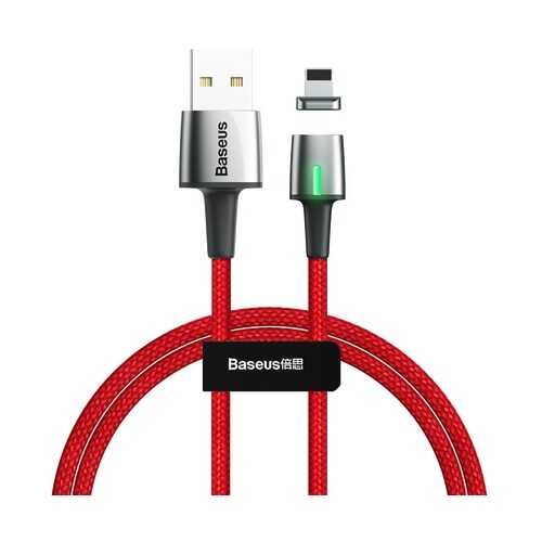Кабель Baseus Zinc Magnetic Cable Lightning 1m CALXC-A09 Red в Билайн