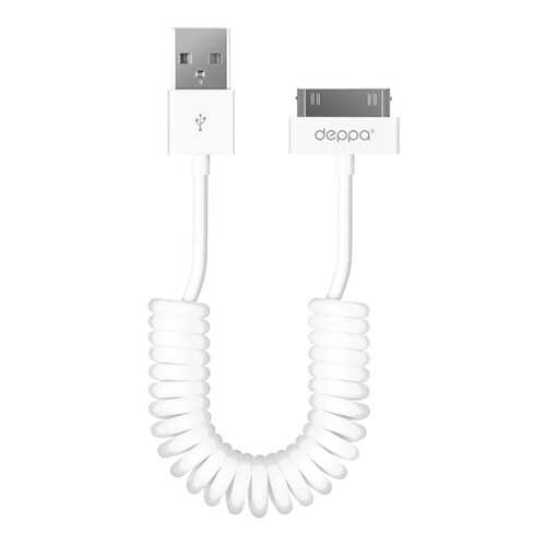 Кабель Deppa 72118 30-pin 1,5м White в Билайн