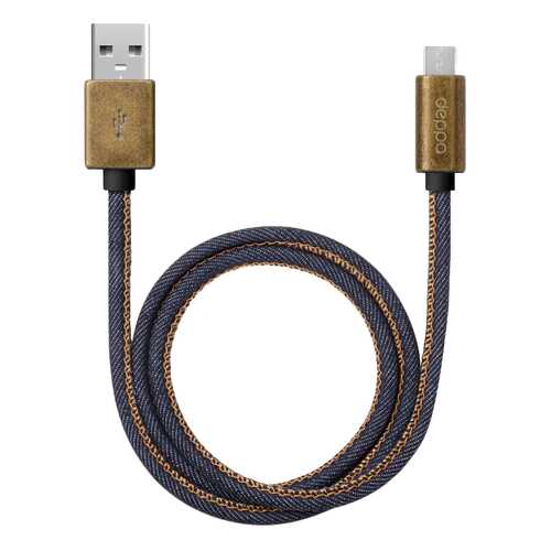 Кабель Deppa 72276 microUSB 1,2м Blue в Билайн