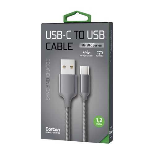 Кабель Dorten Micro USB to USB Cable Metallic Series 1,2 м Dark Gray в Билайн