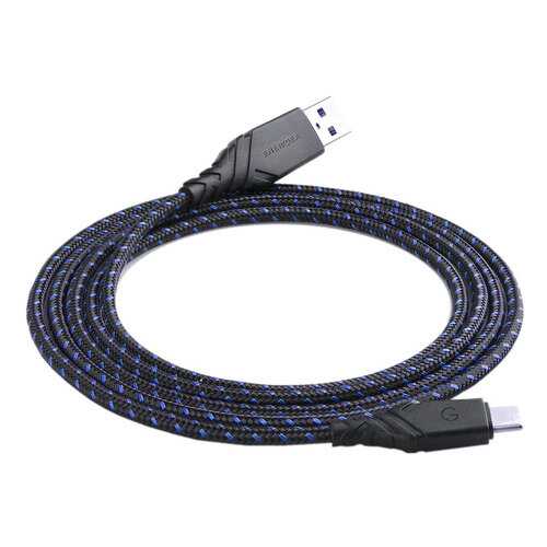 Кабель EnergEA NyloGlitz micro-USB — USB-A (2.0) 1.5 м синий в Билайн