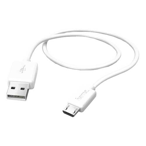 Кабель Hama microUSB 1,4м White в Билайн
