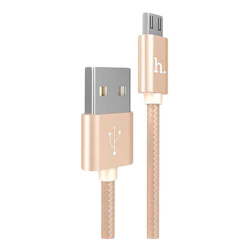 Кабель Hoco х2 Type-C 1м Gold в Билайн
