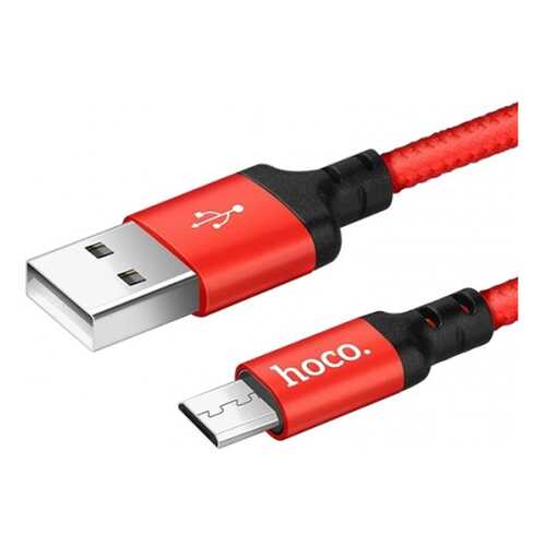 Кабель Hoco X14 microUSB 1м Red в Билайн