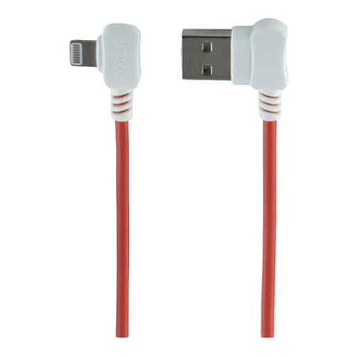 Кабель Hoco X19 Enjoy Lightning 1м White/Red в Билайн