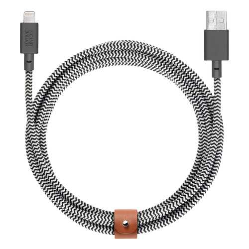 Кабель Native Union BELT-L-ZEB-3-V2 Lightning 1,2м Grey в Билайн
