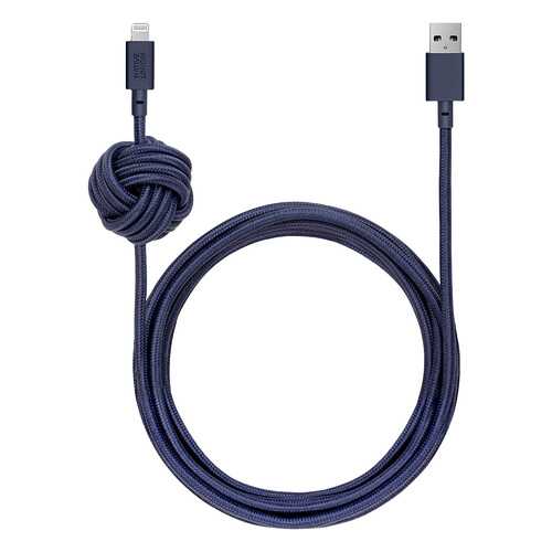Кабель Native Union nCABLE-L-MAR-V2 Lightning 3м Blue в Билайн