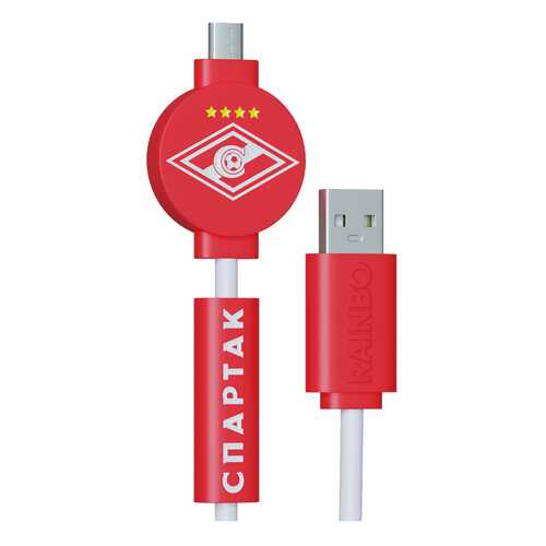 Кабель Rainbo Питон ФК Спартак microUSB 1м в Билайн