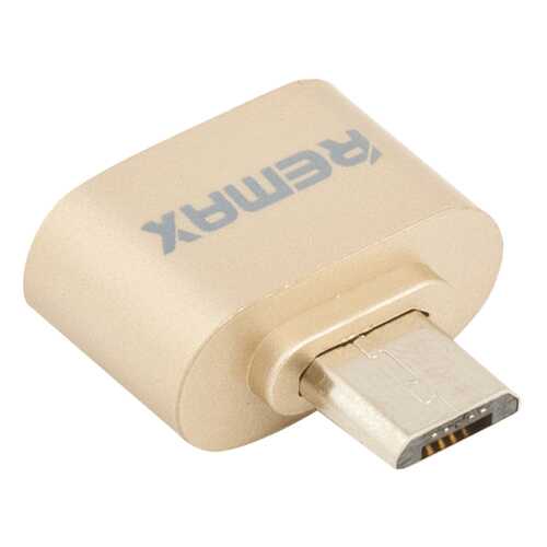 Кабель Remax microUSB 0,1м Gold в Билайн