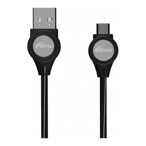 Кабель Ritmix RCC-419 microUSB 1м Black в Билайн