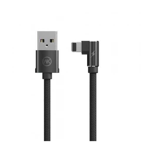 Кабель WK Yosi USB-iP Black 1m 2.4A в Билайн