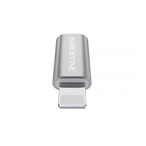 Переходник Borofone BV5 MicroUSB to Lightning Silver в Билайн