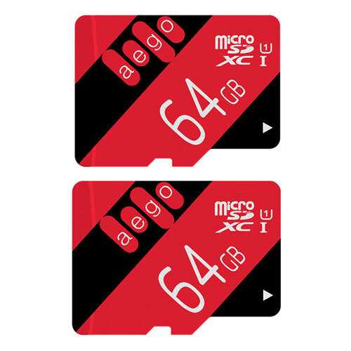 Карта памяти AEGO U1 Class 10 microSDXC 64GB 2шт в Билайн