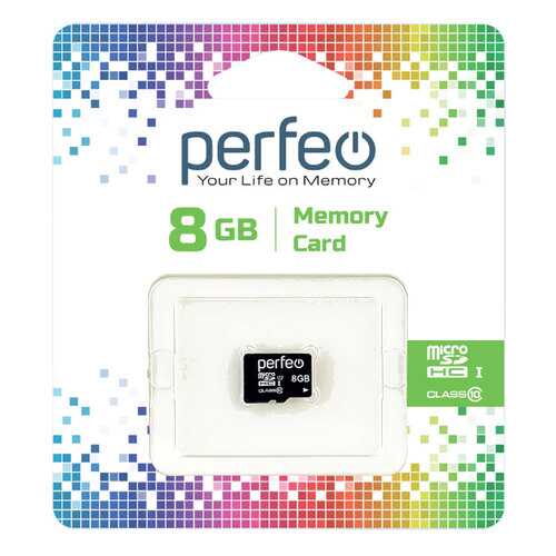 Карта памяти Perfeo microSD 8GB High-Capacity (Class 10) без адаптера в Билайн