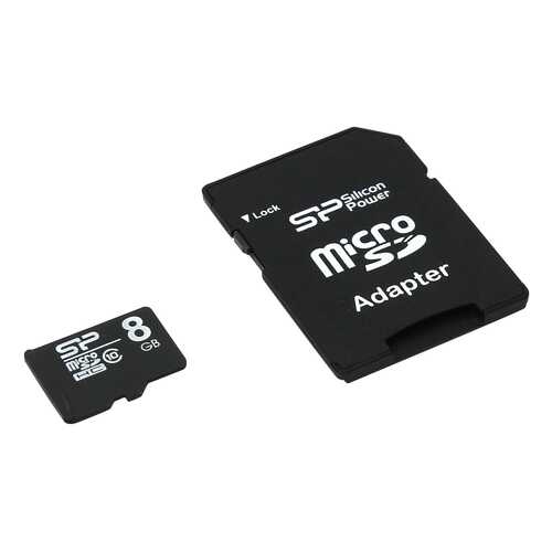 Карта памяти Silicon Power Micro SDHC SP008GBSTH010V10-SP 8GB в Билайн