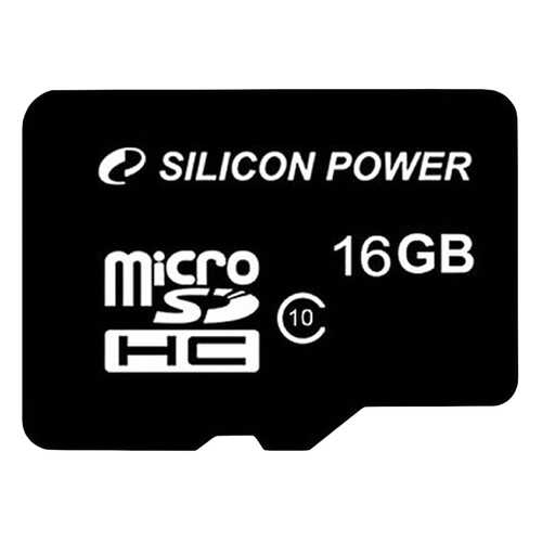 Карта памяти Silicon Power Micro SDHC SP016GBSTH010V10 16GB в Билайн