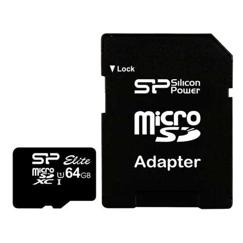 Карта памяти Silicon Power Micro SDXC Elite SP064GBSTXBU1V10-SP 64GB в Билайн