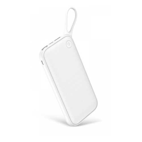 Внешний аккумулятор Baseus Powerful Quick Charge Three Output Lanyard 20000 мА/ч White в Билайн