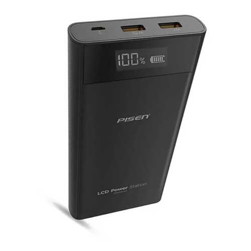 Внешний аккумулятор USB Pisen TS-D199 (20000mAh/2A/2 порта/lcd) <черный> в Билайн
